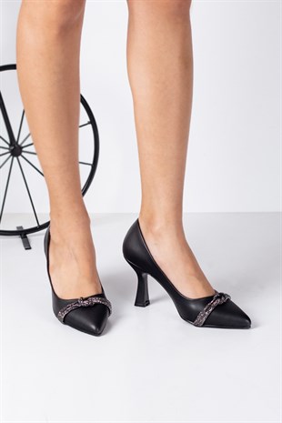 İnna Kadın Topuklu Ayakkabı Siyah