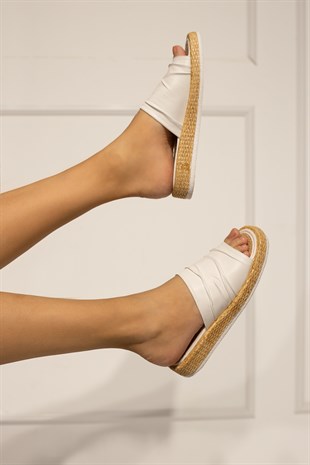 Leory Kadın Topuklu Ayakkabı Beyaz