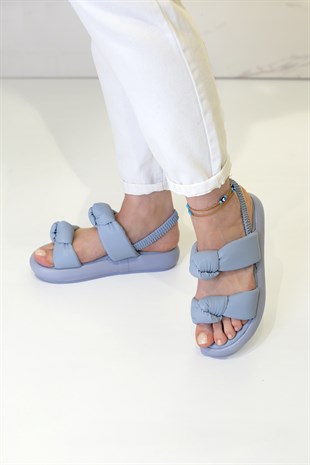 Minka Kadın Sandalet  Mavi