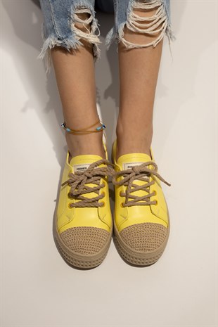 Risso Kadın Günlük Ayakkabı Sarı